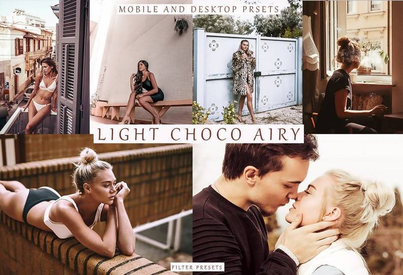 Light Choco Desktop & Mobile Lightroom Presets Premium Lightroom Presets Thiago Vibesp 