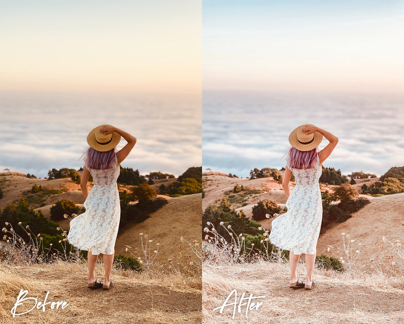 6 Lightroom Presets for Mobile & Desktop - Pastel Presets